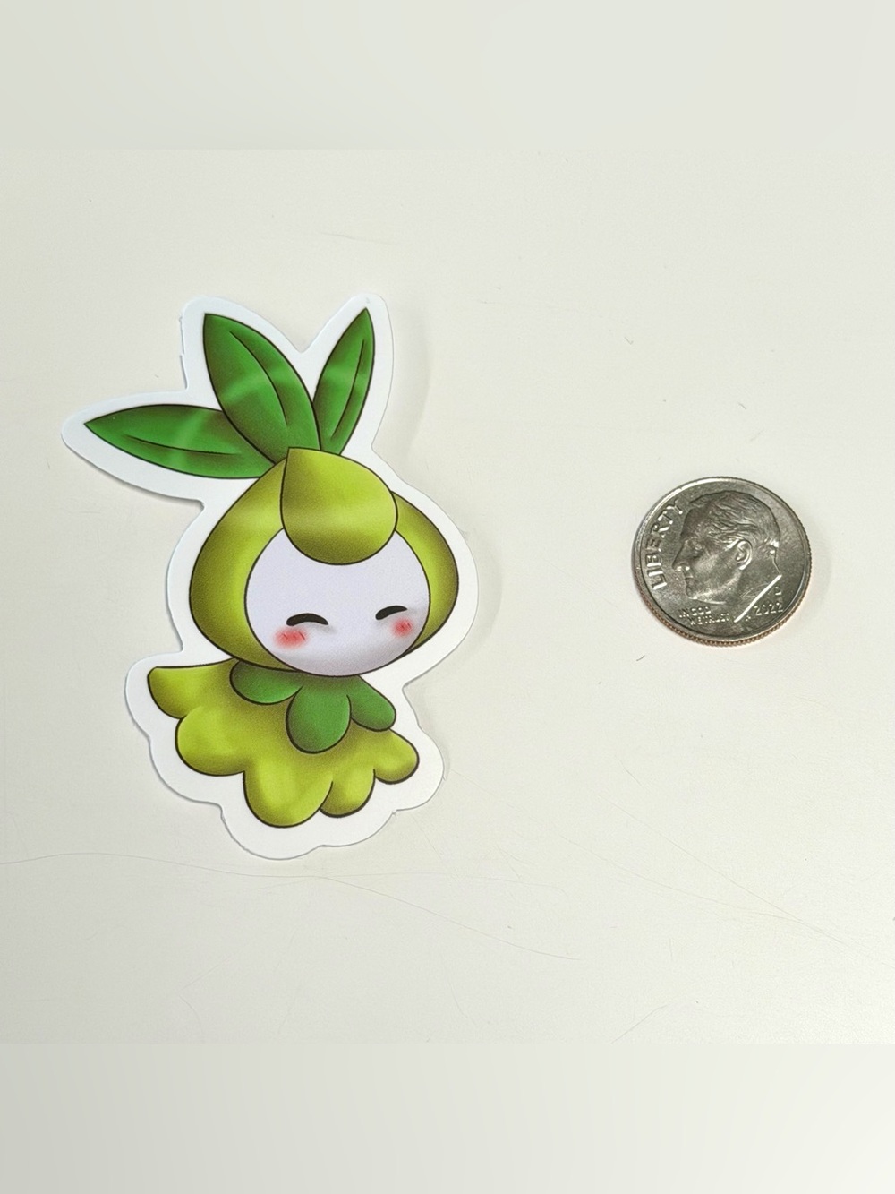 5/$10 Waterproof New Vinyl Sticker Decal Petilil Pokémon
